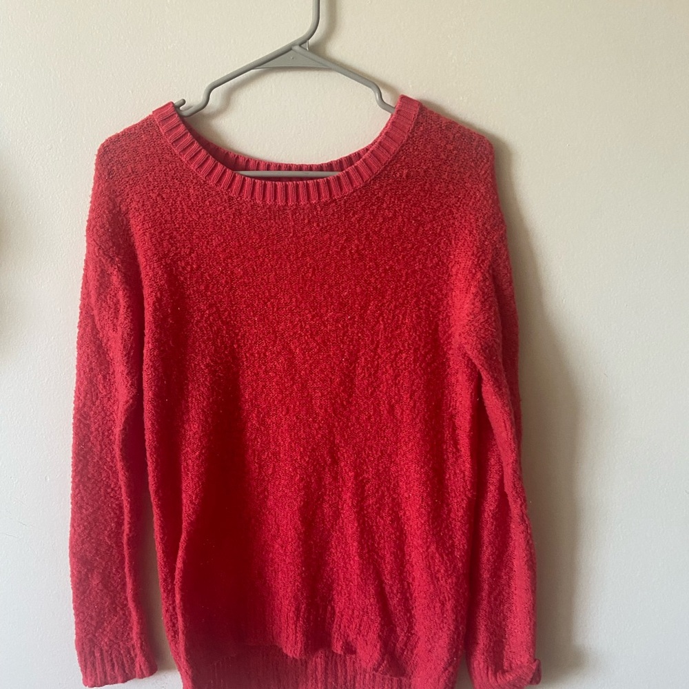 Cozy Red Women's Sweater